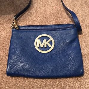 Michael Kors blue crossbody